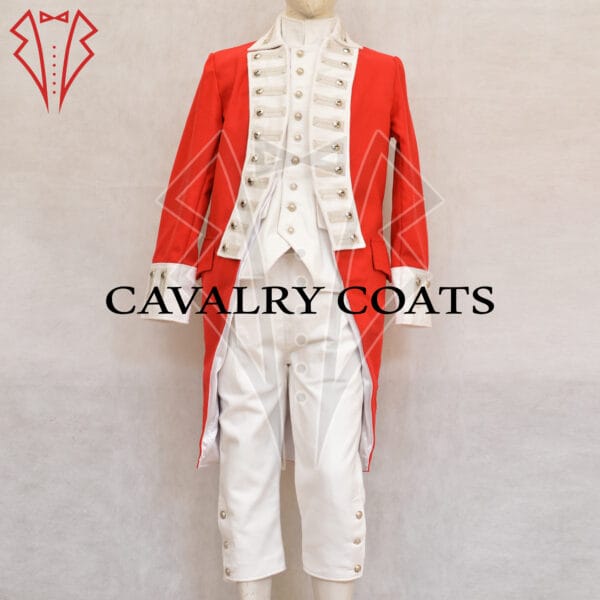 18/19th Century European Royal Military Officer Jacket, Historical British Army Jacket