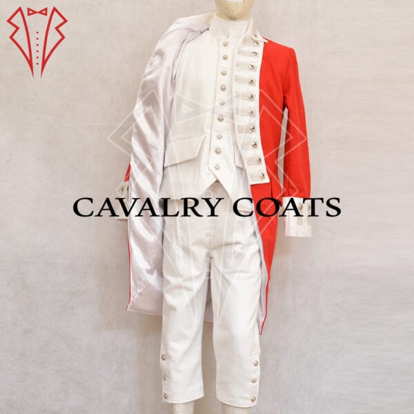 18/19th Century European Royal Military Officer Jacket, Historical British Army Jacket